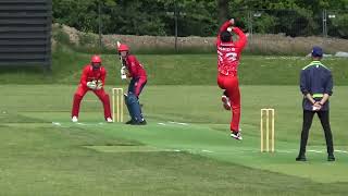 Cricket DK 2024  T20i Denmark v Jersey match 2 June 16 [upl. by Emawk]