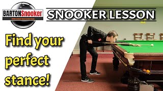 SNOOKER The PERFECT Stance  Snooker Tips [upl. by Lorri171]