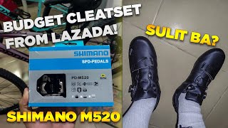 SHIMANO PDM520 amp SPEED CLEATS SHOES UNBOXING  FIRST TIME MAG CLEATS SHOES  UPGRADITIS EP1 [upl. by Lyrem682]