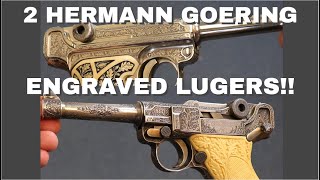 TWO Hermann Goering Engraved Krieghoff Lugers In One Place  WW2 Guns  WalkIn Wednesday [upl. by Adeehsar]