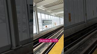 YVR Skytrain station at Vancouver Airport [upl. by Nitsur]