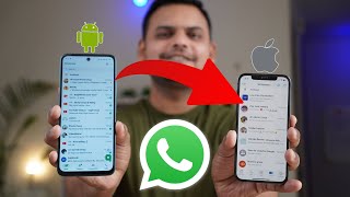 Transfer WhatsApp Data from Android to iPhone 2024 [upl. by Nakashima]