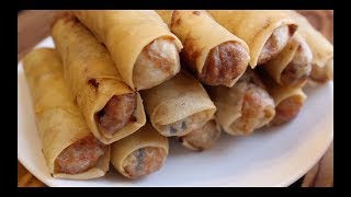 How to make Vietnamese Egg Rolls  Chả giò [upl. by Gurl]