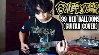 Goldfinger  99 Red Balloons Guitar Cover [upl. by Ennayk]