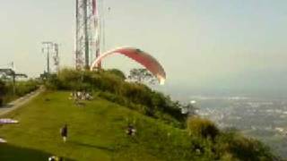 los parapentistas en el cerro del CHICAHUAXTLA [upl. by Ribak]