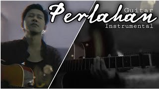 PERLAHAN  Cover Pandu Akustik  Instrumental With Lyrics [upl. by Yelime195]