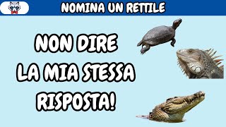 QUIZ NON DIRE LA MIA STESSA RISPOSTA parte 2 quiz ita challenge sfida [upl. by Yeta]