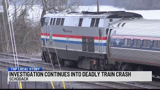 Police respond to fatal train crash near SchodackCastleton line [upl. by Ball]