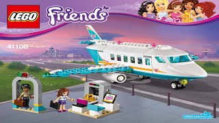 LEGO instructions  LEGO Friends  41100  Heartlake Private Jet [upl. by Mussman627]