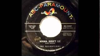 The Fasinations  Mama Didnt Lie 1962 ABC10387wmv [upl. by Sams]