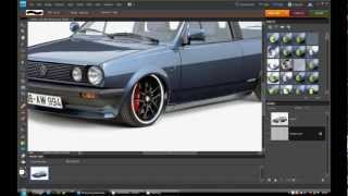 Photoshop Virtual Car Tuning [upl. by Ailisec429]