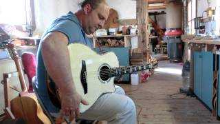 Frank Haunschild spielt Bariton Gitarre von Henning Doderer [upl. by Rosy544]