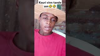 Mezanmi kouri vinn gade zen yon timoun ki vale yon sim 🤣🤣 funny comedy duet haitien100 [upl. by Rehteh728]