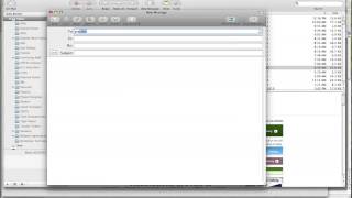 Sending a group email in Mac Mail [upl. by Ahsiki]