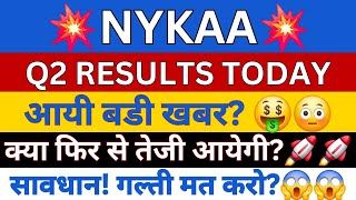 NYKAA SHARE LATEST NEWS  NYKAA SHARE NEWS TODAY  NYKAA SHARE ANALYSIS  NYKAA SHARE Q2 RESULTS [upl. by Ehcadroj]