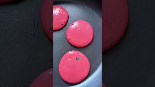 Easy Pink Beet Pancakes Recipe [upl. by Nagaer]