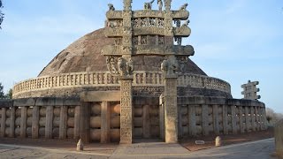 The Great Stupa at Sanchi  Near Bhopal Madhya Pradesh India  IncredibleIndia [upl. by Mariska113]