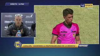 Pablo Lavallén pide disculpas luego goleada sufrida frente a San Antonio [upl. by Atoel]