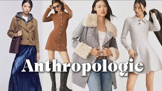 Anthropologie TRY ON  Haul  Outfit Inspo NEW 2024 [upl. by Flodur]