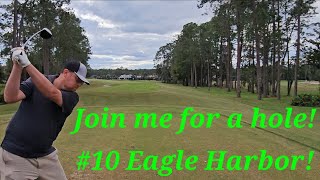 My First Golfing Video 10 Eagle Harbor CC [upl. by Droflim]