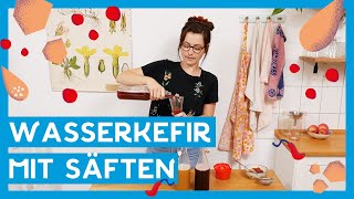 Wasserkefir mit Säften ansetzen I Wir experimentieren [upl. by Devland]