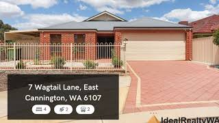 7 Wagtail Lane East Cannington WA 6107 [upl. by Yssirhc]