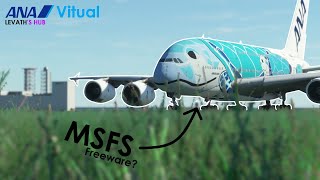 Msfs A380 For ANA Pilots [upl. by Iramo663]