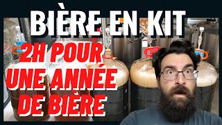 Une année de BIÈRE en 2h de travail Comment faire sa bière maison à partir de kit [upl. by Mcnalley]