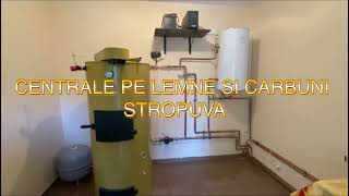 Centrala ardere lumanare Stropuva  24 de ore pe lemne [upl. by Seys]