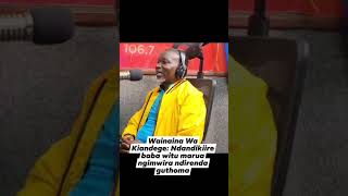 Wainaina wa Kiandege biography in Kameme Fm [upl. by Aek]