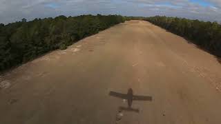 Grumman Tiger Flying takeoff landing grass strip GoPro Max 360 camera ￼ [upl. by Barri305]