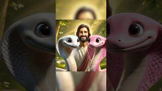 Jesus rescued the poor white snake amp pink snake 🐍 jesus fe amen [upl. by Eutnoj907]