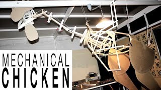 Mechanical chicken Puppetry and animatronic [upl. by Eillom]