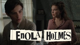 Enola amp Tewksbury At The Hotel Romantic Scene  Enola Holmes 1080p [upl. by Hume]