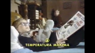 Uma História de Natal 1983  TVRip Globo Temperatura Máxima em 241289 [upl. by Ccasi452]