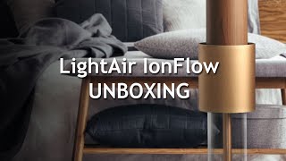 LightAir IonFlow Signature Copper Luftrenare Unboxing [upl. by Anuaik]