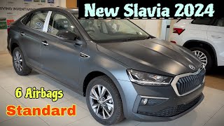 2024 New Skoda Slavia  6 Airbags As Standard  Detailed Review  rourkela skoda [upl. by Dahcir]