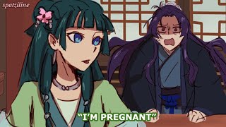 Maomao tells Jinshi shes Pregnant Apothecary Diaries Comic [upl. by Namijneb]