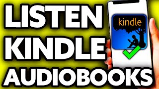 How To Listen to Audiobooks on Kindle App EASY [upl. by Erhard]