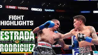 Class A Fighters  Jesse quotBamquot Rodriguez vs Juan Francisco Estrada fight highlights showdown [upl. by Eenaej]