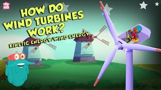 How Do Wind Turbines Work  Sources Of Electric Energy  The Dr Binocs Show  Peekaboo Kidz [upl. by Chevy]