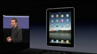 Apple iPad Steve Jobs Keynote Jan 27 2010 Part 8 [upl. by Yhtimit235]