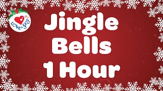 Jingle Bells 1 Hour Christmas Song with Lyrics 🎅 [upl. by Eberta]