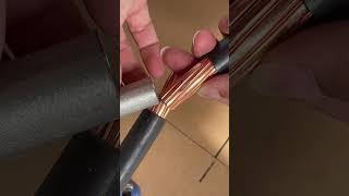 How to connect electrical wires with good contact short [upl. by Nnov]