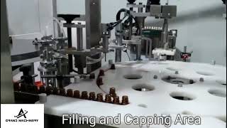 20ml Dropper Bottle Filling Capping and Label Machine [upl. by Sussi]