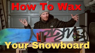 How To Wax Your SnowboardThe Basics [upl. by Airdua]