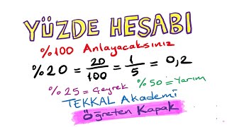 Yüzde Hesabı 100 anlayacaksınız [upl. by Asirram]