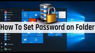 How To Lock a Folder in Windows 10 UrduHindi [upl. by Enileoj]