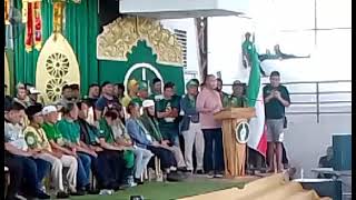 UBJP General Assembly  Former Maguindanao Governor Datu Esmael quotTotoquot Mangudadatu [upl. by Nnauol]