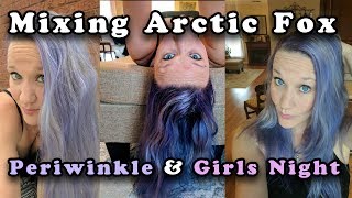 Mixing Arctic Fox Colors Periwinkle amp Girls Night [upl. by Elletsirk]